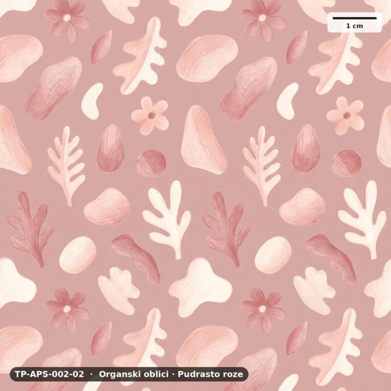 Organski oblici · Pudrasto roze – TP-APS-002-02