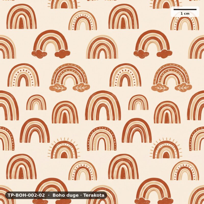 Boho duge · Terakota – TP-BOH-002-02