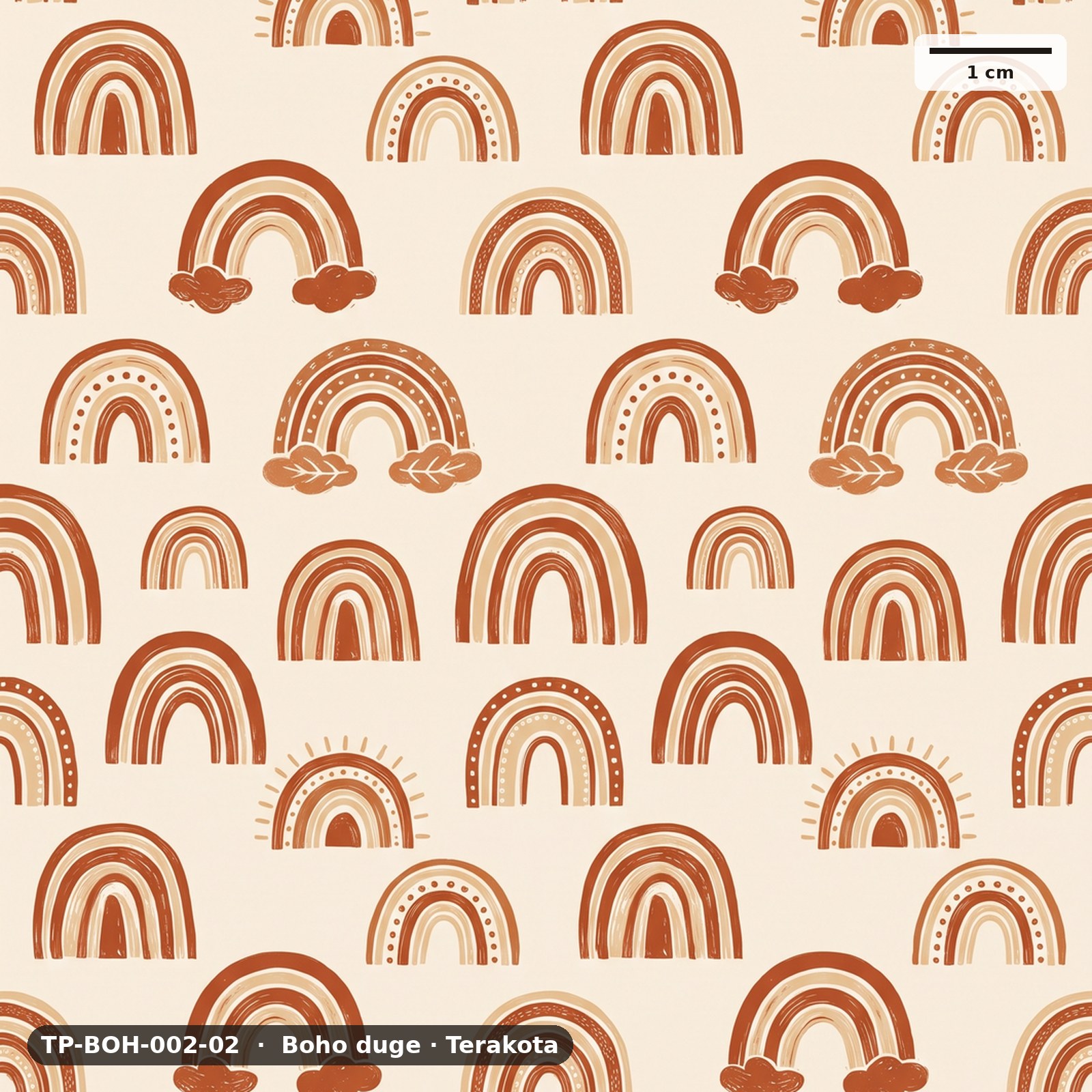 Boho duge · Terakota – TP-BOH-002-02