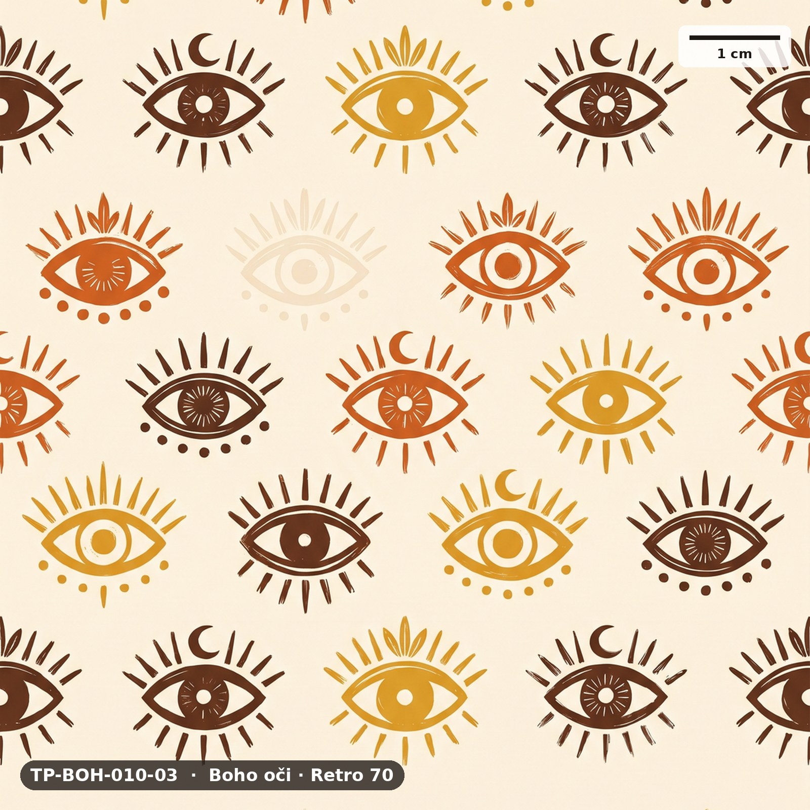 Boho oči · Retro 70 – TP-BOH-010-03