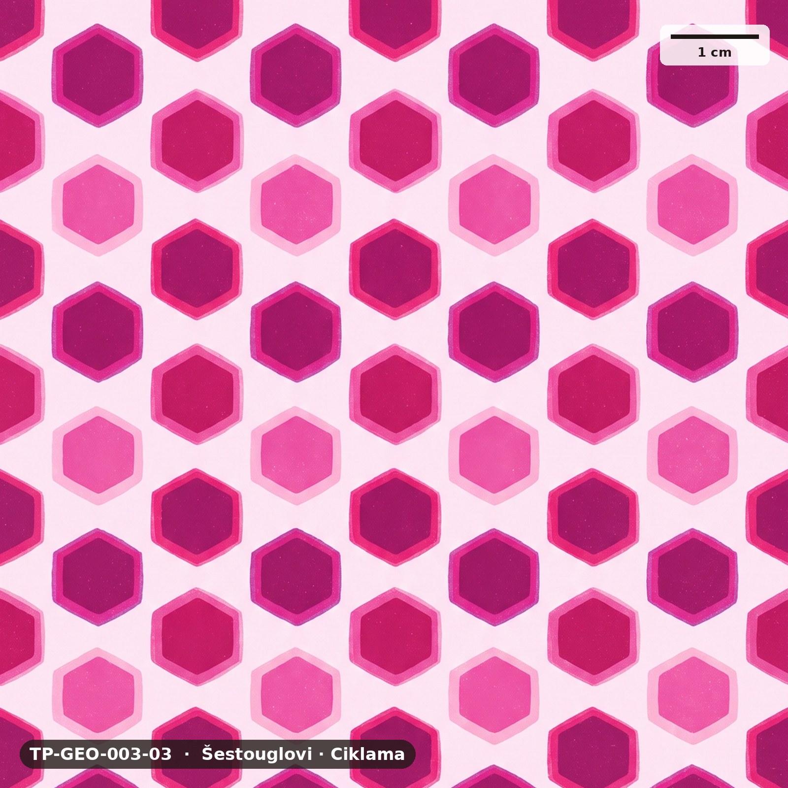 Šestouglovi · Ciklama – TP-GEO-003-03