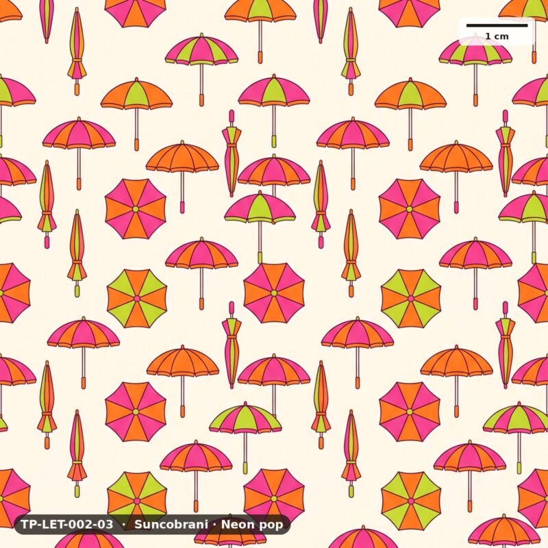Suncobrani · Neon pop – TP-LET-002-03