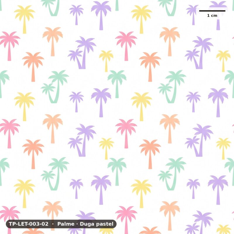 Palme · Duga pastel – TP-LET-003-02