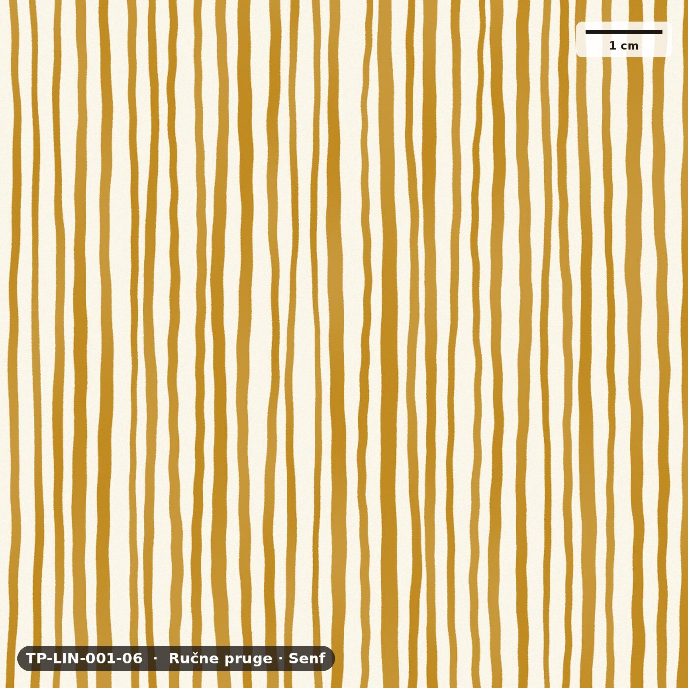 Ručne pruge · Senf – TP-LIN-001-06