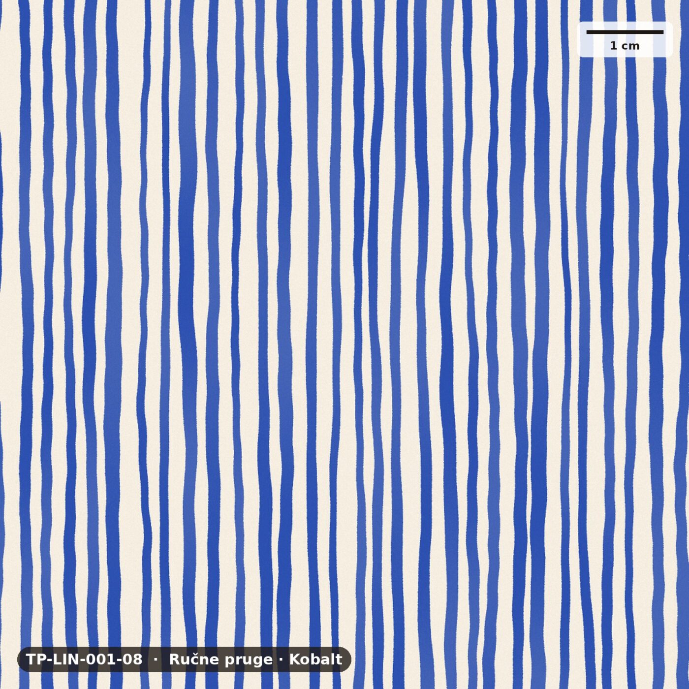 Ručne pruge · Kobalt – TP-LIN-001-08