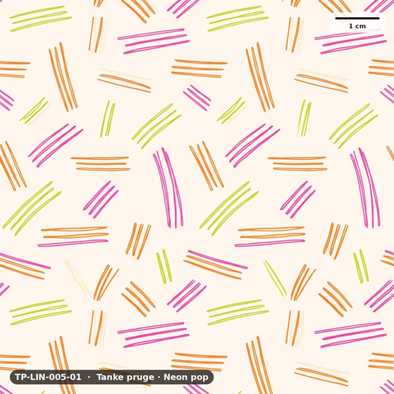 Tanke pruge · Neon pop – TP-LIN-005-01