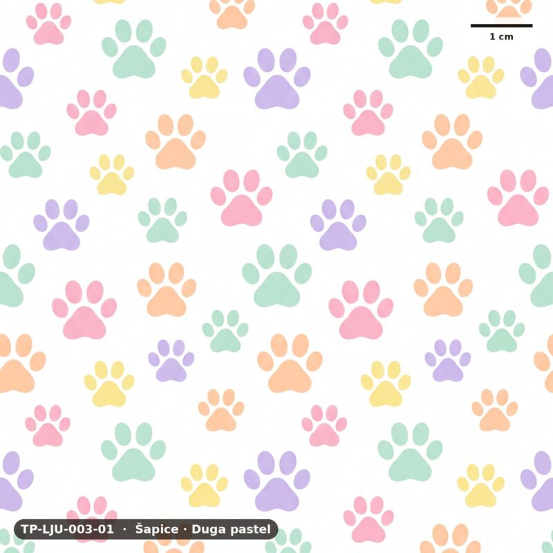 Šapice · Duga pastel – TP-LJU-003-01