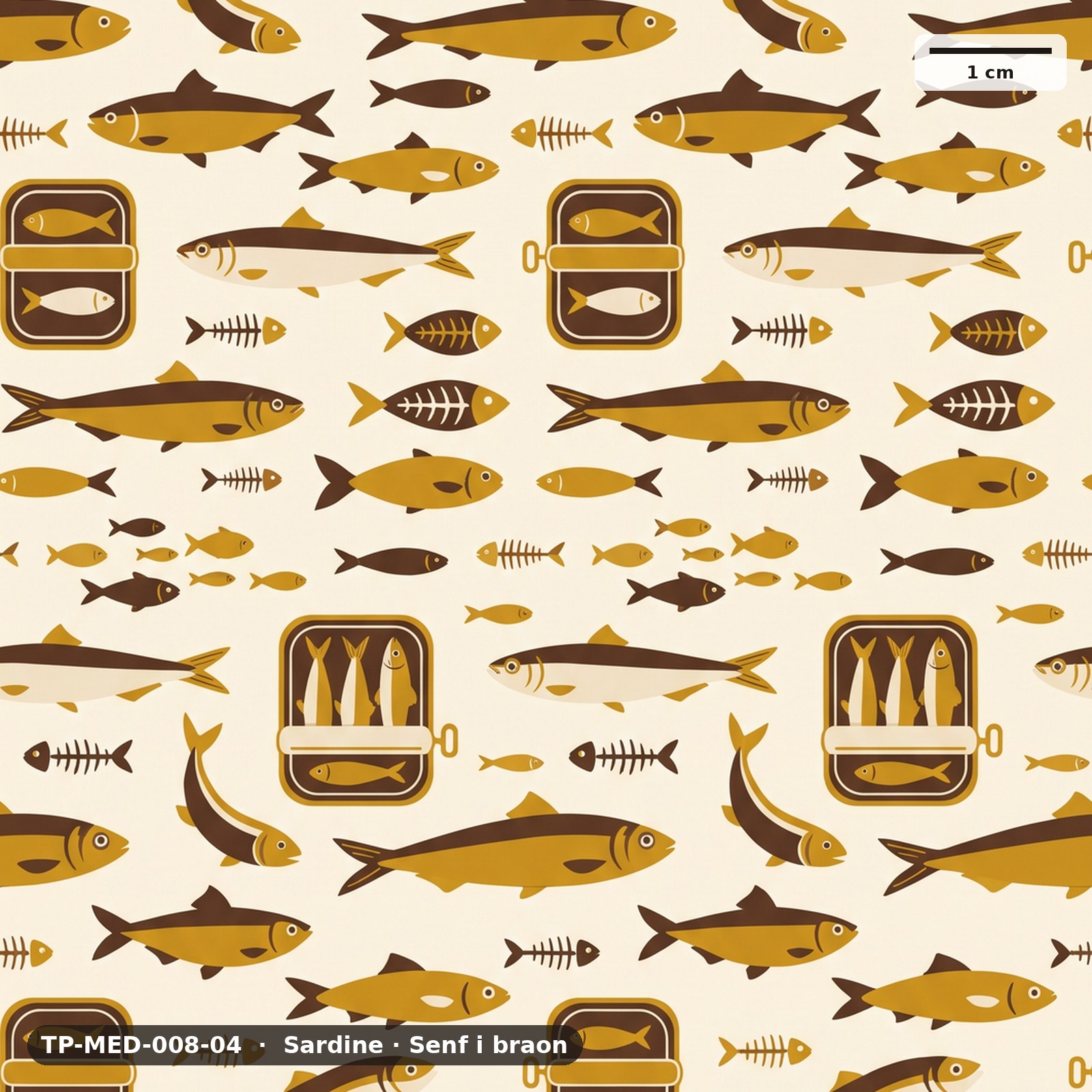 Sardine · Senf i braon – TP-MED-008-04