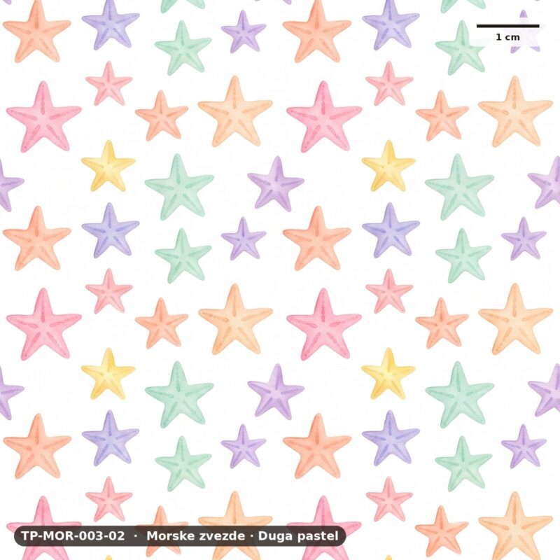 Morske zvezde · Duga pastel – TP-MOR-003-02
