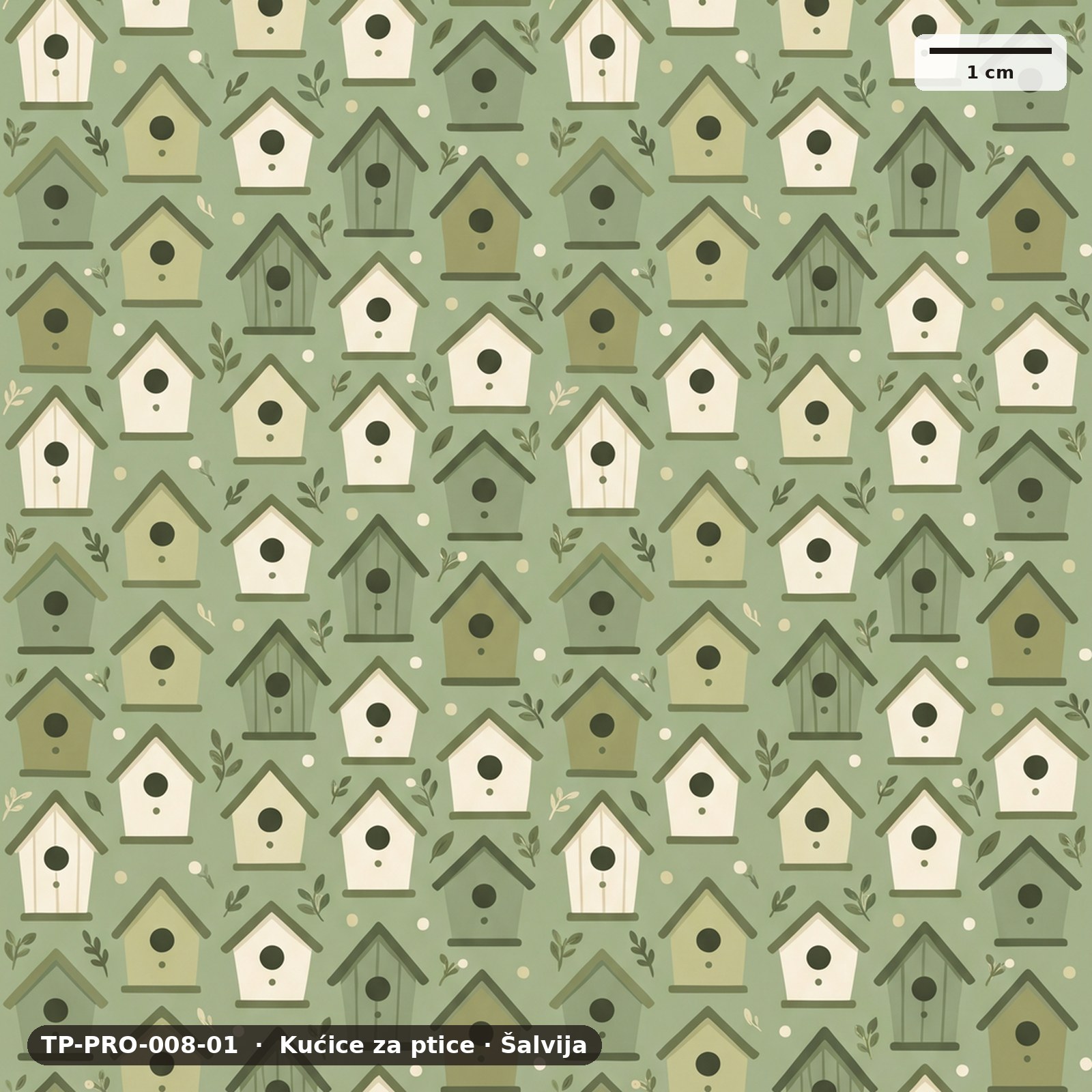 Kućice za ptice · Šalvija – TP-PRO-008-01