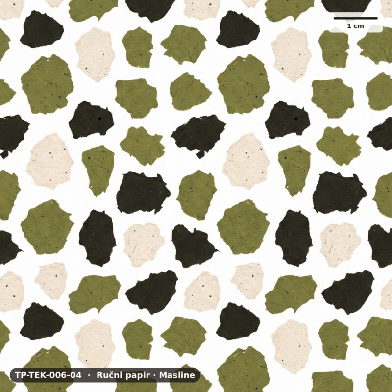 Ručni papir · Masline – TP-TEK-006-04