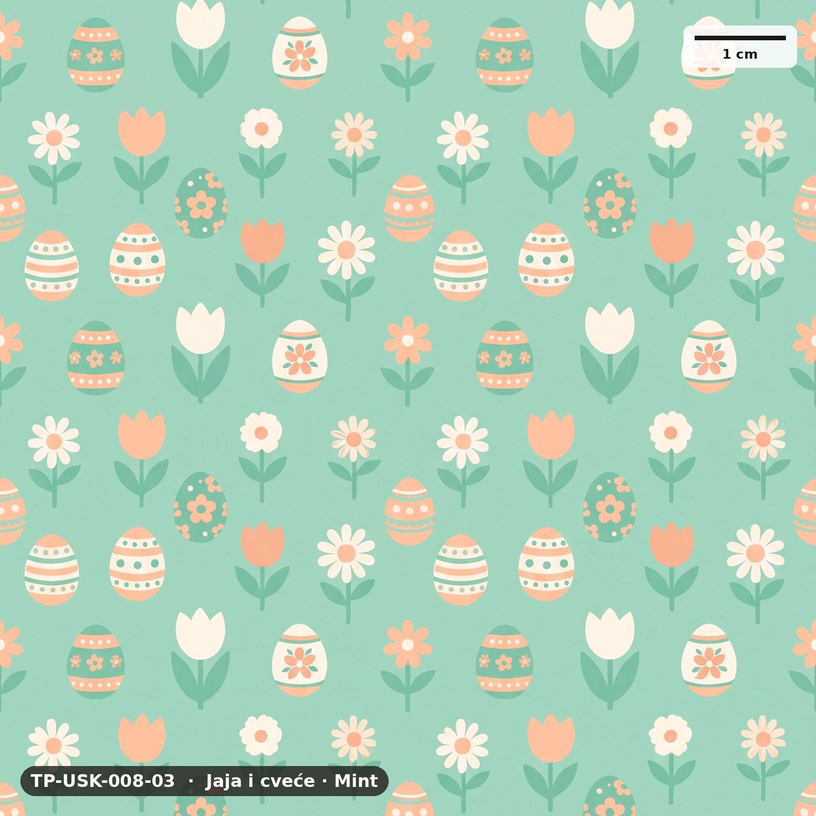 Jaja i cveće · Mint – TP-USK-008-03