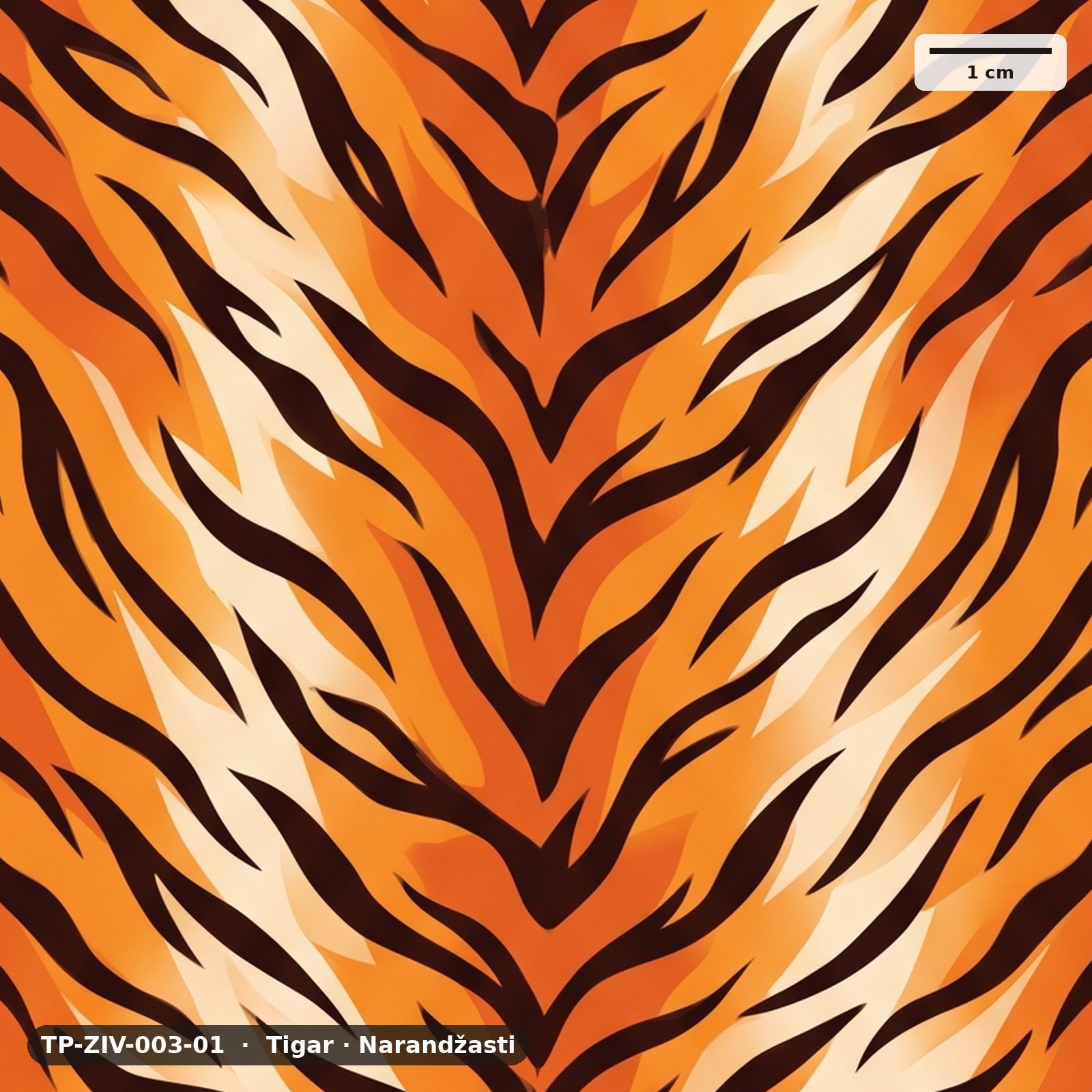 Tigar · Narandžasti – TP-ZIV-003-01