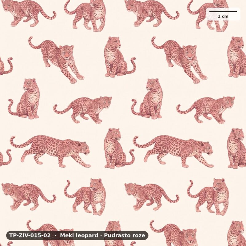 Meki leopard · Pudrasto roze – TP-ZIV-015-02